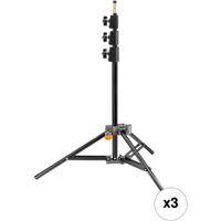 Impact Soporte de Luz Interconectable 7' - Paquete de 3