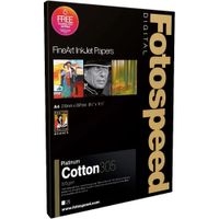 Fotospeed Papel de Algodón para Impresora Inkjet 17"" x 50' - 305 gsm, Instant Dry, Sin OB