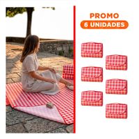 Pack6 Cobertor Portatil Tipo Cartera Una Tela para Actividades al Aire Libre