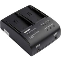 SWIT S-3602F Cargador Doble para Baterías Sony NP-F970/770/960/950 - Carga Simultánea, I