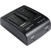 JVC Cargador de Batería Dual AA-3602V para BN-S8823 y BN-VF823