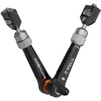 Bright Tangerine Titan Arm 2 Articulating Arm 11 lb Capacidad de Carga, 11"" Longitud, Mont
