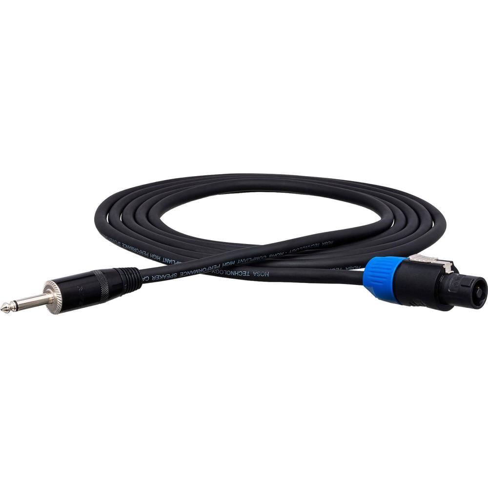 Hosa Technology Cable de Altavoz SKT-400 de 100' con Conectores Speakon y 1/4"" TS - 14 AWG