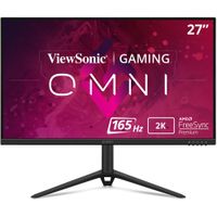 ViewSonic OMNI 27"" Monitor Gaming QHD 2560 x 1440 165 Hz FreeSync Premium IPS