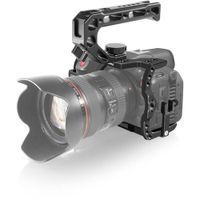 SHAPE Cámara Cage y Mango Superior para Canon EOS R5 C, R5 y R6, Aluminio CNC, Acceso Des