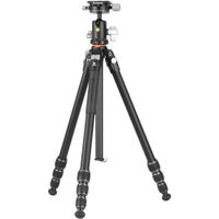 Vanguard Trípode de Aluminio VEO 5 234A con Cabezal de Bola BH-110S, Capacidad de Carga 2