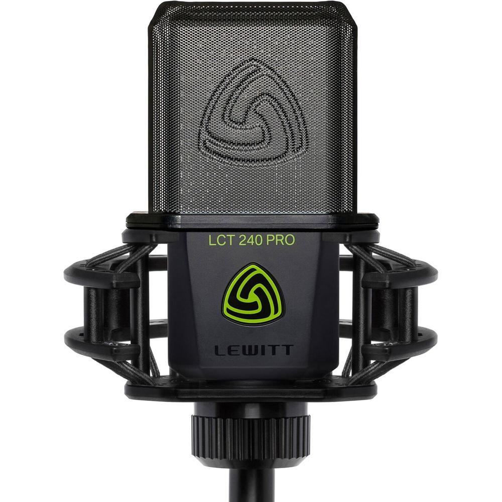 Lewitt LCT 240 PRO Mic Set - Micrófono de Condensador Cardioide de Diafragma Grande, 0.67