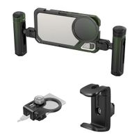 SmallRig Cage Móvil para iPhone 15 Pro Max con Soporte para SSD y Abrazadera para Powerba