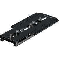 Bright Tangerine Placa Universal Extendida MoVI Pro para Cámara - Aluminio, Compatible c