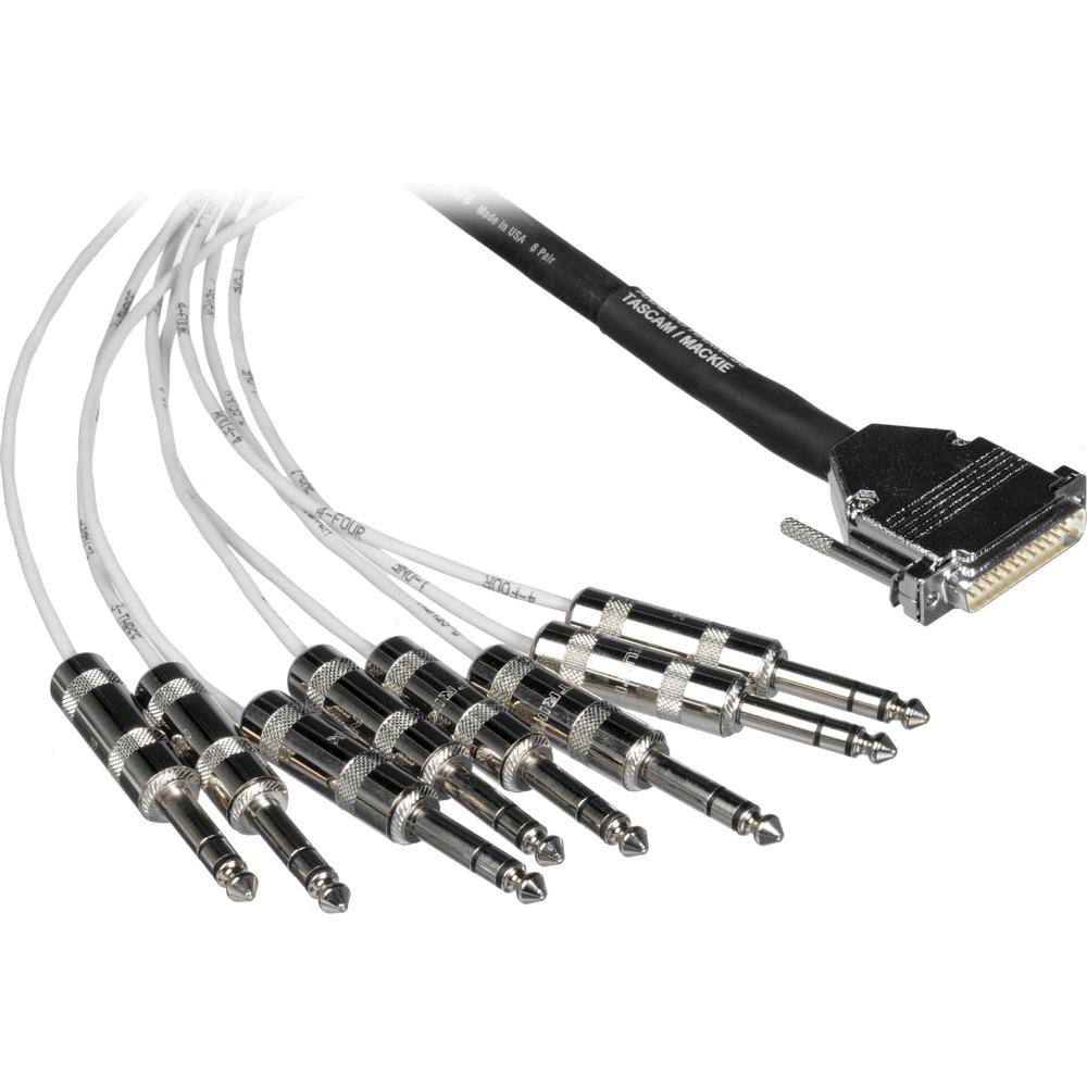 Pro Co Sound Cable Multitrack D-Sub DB25 a 8x TRS Estéreo Macho 10'