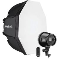 Westcott U60-B Monolight LED Bi-Color 3200-5600K con Octabox 22""