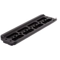 Wooden Camera Placa Dovetail de Seguridad 8"" con Agujeros 1/4-20 y 3/8-16