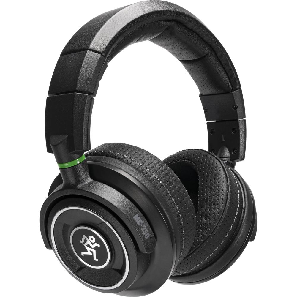 Mackie MC-350 Auriculares Cerrados de Estudio con Control Remoto y Micrófono, Drivers Din