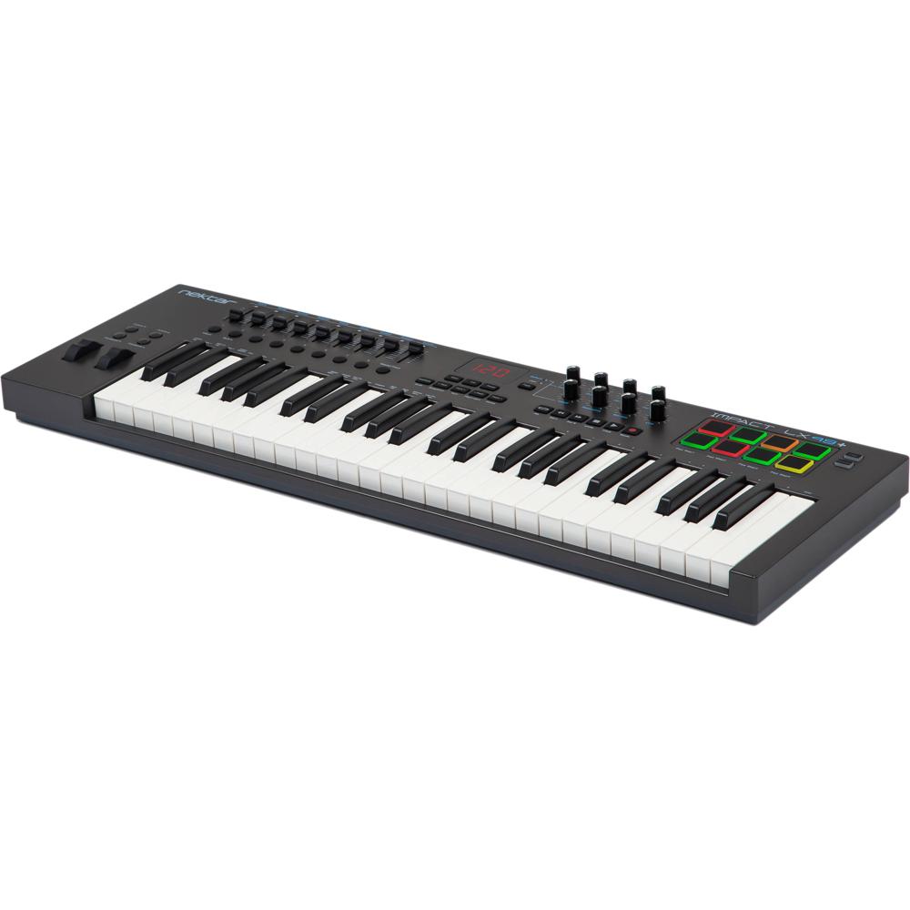 Nektar Technology Impact LX49+ Teclado Controlador MIDI USB de 49 Teclas Sensibles a la Ve