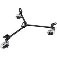 E-Image Dolly para Trípode Ligero con Guardas de Cable - Capacidad de Carga 88 lb, Ruedas