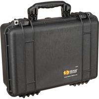Pelican Estuche 1500NF sin Espuma Negro - Impermeable, Resistente al Polvo y Golpes, Válv