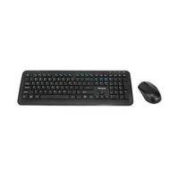 Teclado y Mouse Inalámbrico Targus AKM610ESLP Conexión USB Color Negro