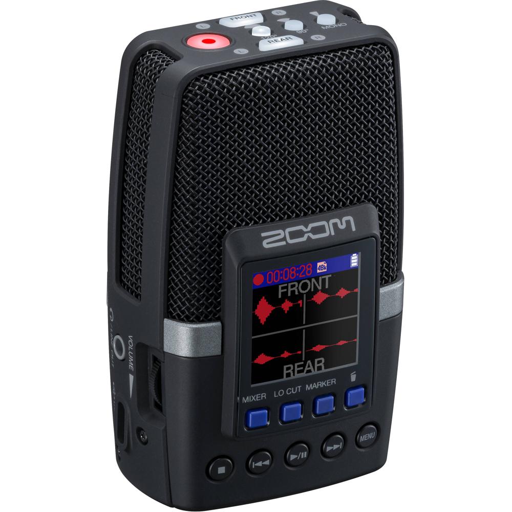Zoom H2essential Grabadora de Mano con 3 Micrófonos Internos, Grabación 32-Bit Float has