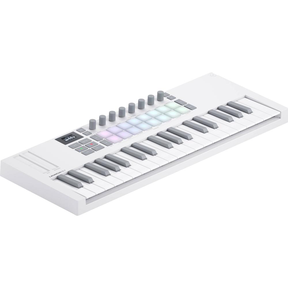 Novation Launchkey Mini 37 MK4 Controlador MIDI USB con 37 Teclas Mini Sensibles a la Velo