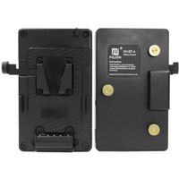 CINEGEARS Adaptador Gold Mount a V-Mount con 1 Puerto D-Tap