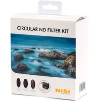 NiSi Filtro Circular ND 72mm Kit - Incluye Filtros HUC PRO Nano IRND 0.9 (3-Stop), PRO Nan