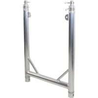 ProX Módulo en U (Plata, 30 x 24"") - Compatible con Sistema XT-GRU, Capacidad de Carga 11