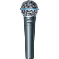 Shure Micrófono Dinámico Beta 58A Supercardioide con Conector XLR 3 Pines, Respuesta de