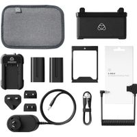 Atomos Kit de Accesorios para Monitores de 5"" - Incluye 2 Baterías NP-F750, Cargador Ráp