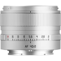 TTArtisan AF 40mm f/2 Lens para Sony E - Prime de 40mm, Apertura f/2, Motor AF STM, Constr