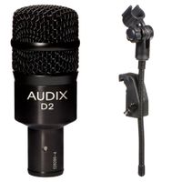 Audix Micrófono Dinámico D2 para Batería con Soporte