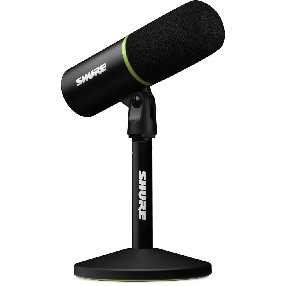 Shure MV6 Micrófono USB Cardioide para Gaming con Auto Level Mode y Denoiser