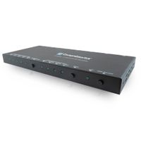 Comprehensive Switcher HDMI 4x1 UHD 4K - Soporta 3D, 12-Bit Color, ARC, Control RS-232 e I