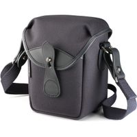 Billingham 72 Bolsa para Cámara Negra FibreNyte con Acentos de Cuero, 1.4L, Resistente al