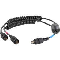 Ikelite Sync Cord Y-Shape para Dos Estrobos con Conectores Ikelite (2018) - Soporta TTL, F