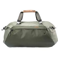 Peak Design Travel Duffel 65L Sage Green - Doble Asa Padded, Correa Removible, 4 Compartim