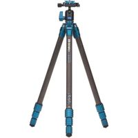 Benro Tripode de Carbono SuperSlim con Cabezal de Bola N00P, Capacidad de Carga 8.8 lb, Al