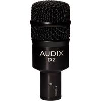 Audix D2 Micrófono Dinámico para Instrumentos - Patrón Hipercardioide, Respuesta de Fre