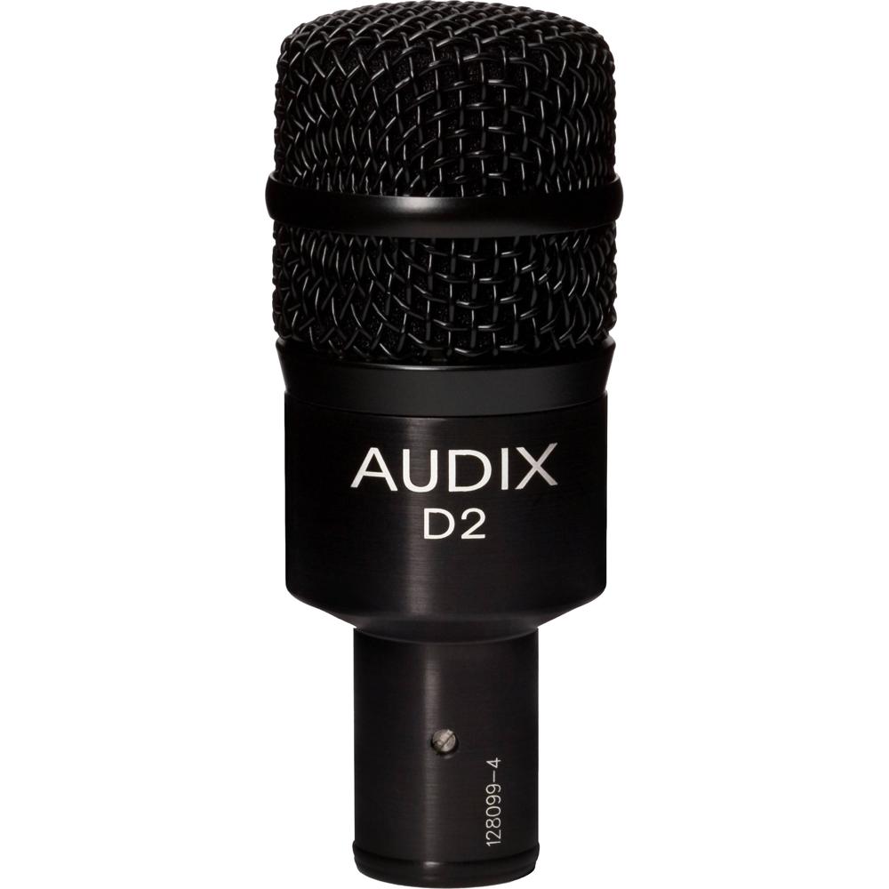 Audix D2 Micrófono Dinámico para Instrumentos - Patrón Hipercardioide, Respuesta de Fre