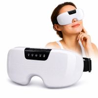 Masajeador de Ojos Eléctrico Inteligente Recargable con Calor Terapéutico y Vibración