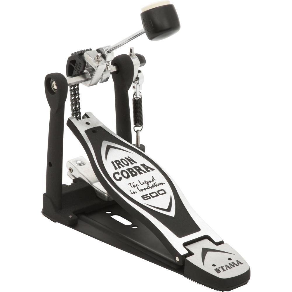 TAMA Pedal de Bombo HP600D Iron Cobra Duo Glide con Doble Cadena y Cam Reversible