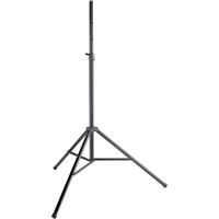 K&M Soporte de Altavoz 21472 de Aluminio Alto - Ajustable de 5.2 a 8.1 pies, Capacidad de
