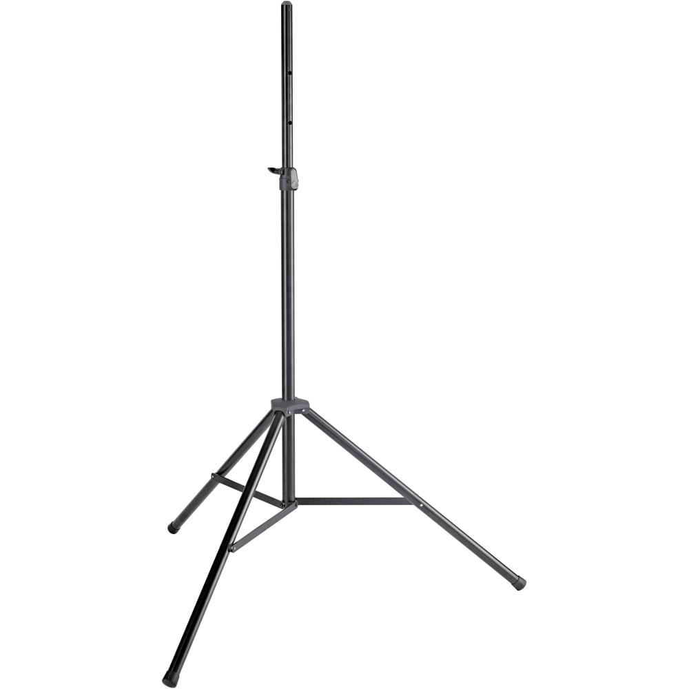 K&M Soporte de Altavoz 21472 de Aluminio Alto - Ajustable de 5.2 a 8.1 pies, Capacidad de