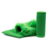 Bubblebee Industries The Spacer Bubble Windshield & Fur Cover System Chroma Key Green Medi