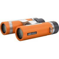 GoView ZOOMR 8x26 Prismáticos Naranjas - Compactos, Antiniebla y Resistente al Agua