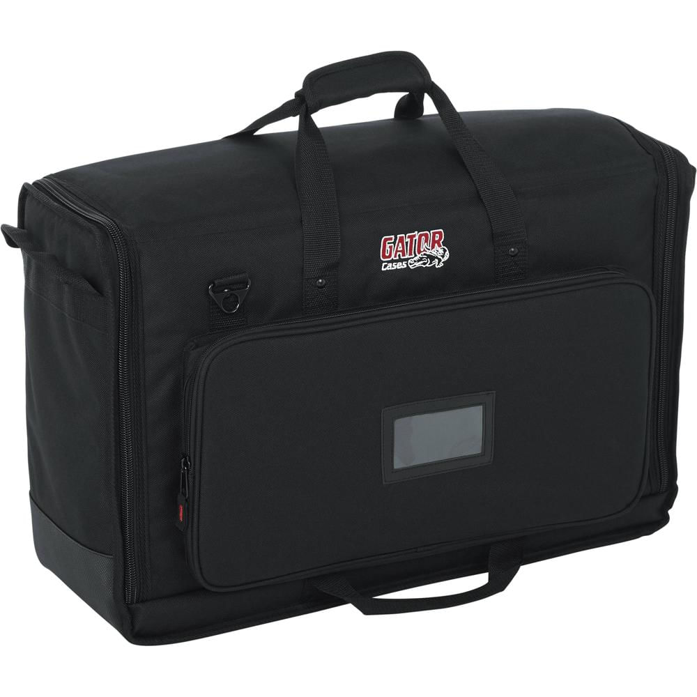 Gator LCD Tote Series Bolsa de Transporte para Pantallas Duales de 19 a 24"" con Divisor Aj