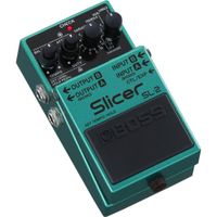 BOSS Pedal SL-2 Slicer Pattern Processing - Pedal de Muestreo Rítmico Estéreo con 88 Pat