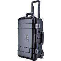 Lykus HC-5120 Caja Dura Impermeable con Espuma Interior 26.7L - Color Negro, Mango Retrác