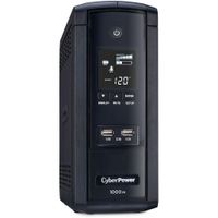 CyberPower BRG1000AVRLCD UPS 1000VA/600W con Regulación Automática de Voltaje y Pantalla