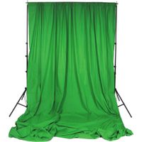 Impact Kit de Soporte para Fondo 10 x 12' Chroma Green con Tela y Estructura de Soporte