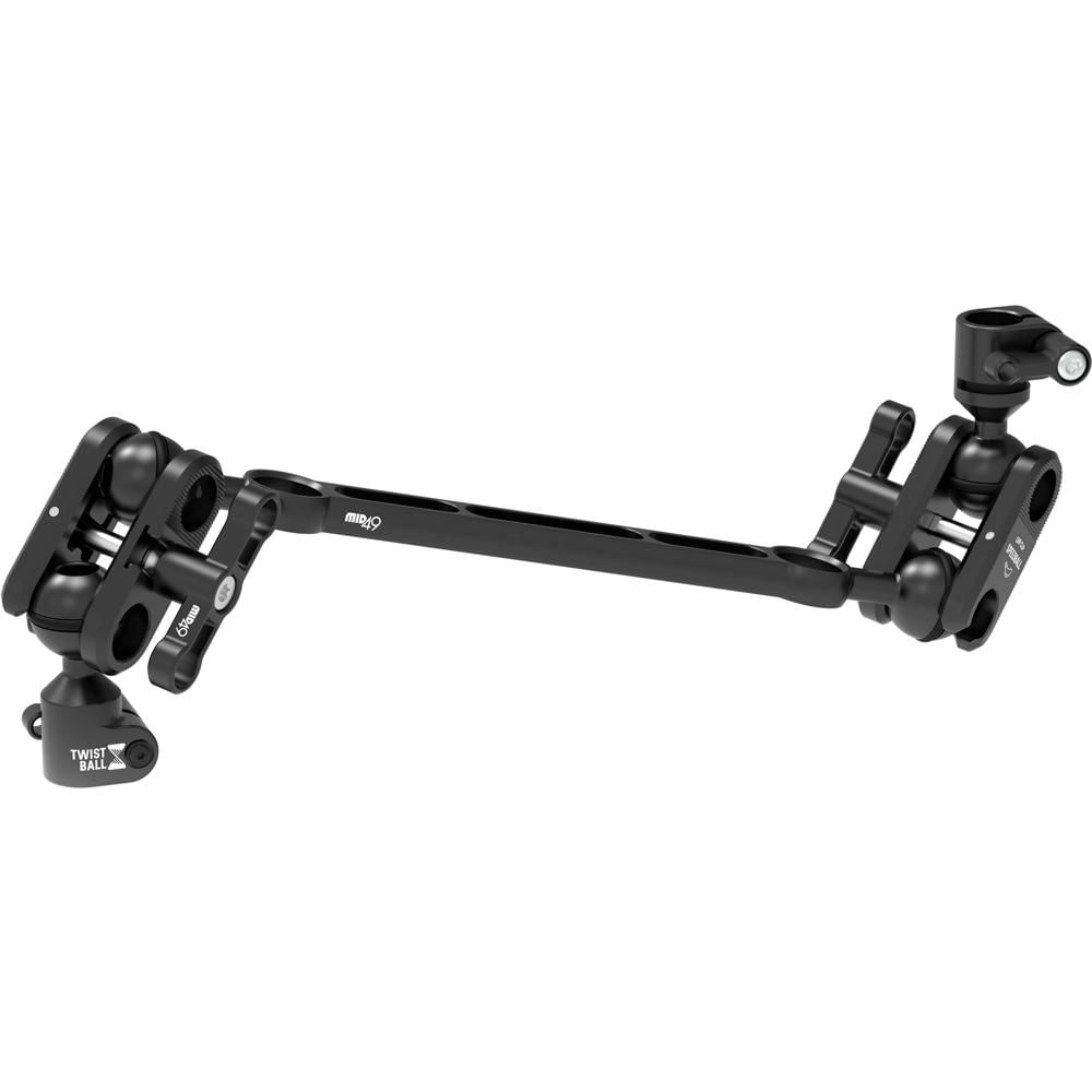 MID49 Brazo Soporte para Monitor TWIST 9"" con Montaje de Bola Doble y Ajuste de Fricción